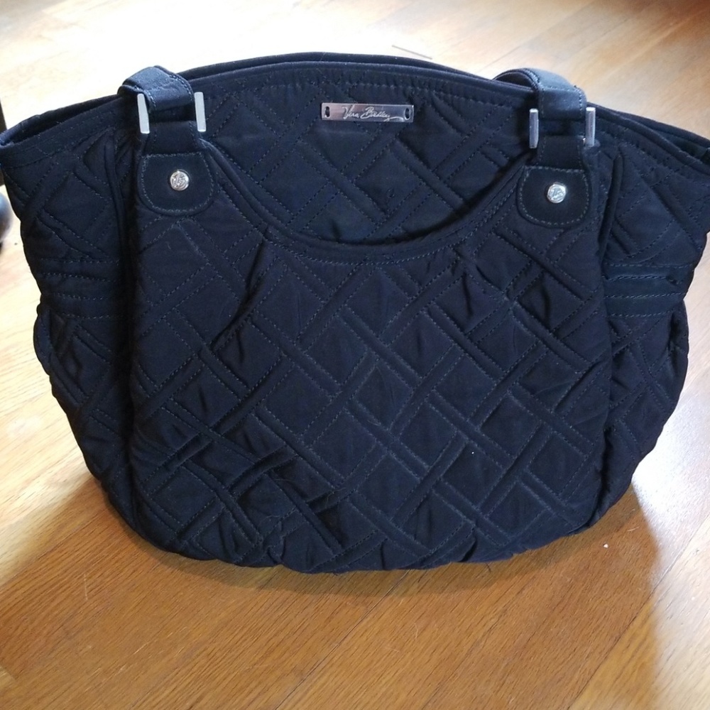 Vera Bradley black quilted bag